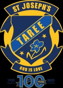 School emblem of St Joseph's Primary School