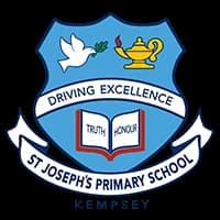 School emblem of St Joseph's Primary School