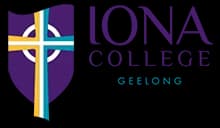 School emblem of Iona College Geelong