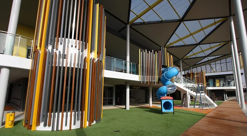 Campus buildings and grounds at St Joseph's Primary School in Schofields