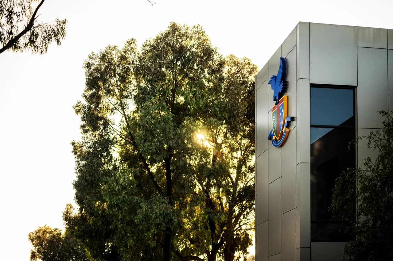Campus buildings and grounds at The Knox School in Wantirna South