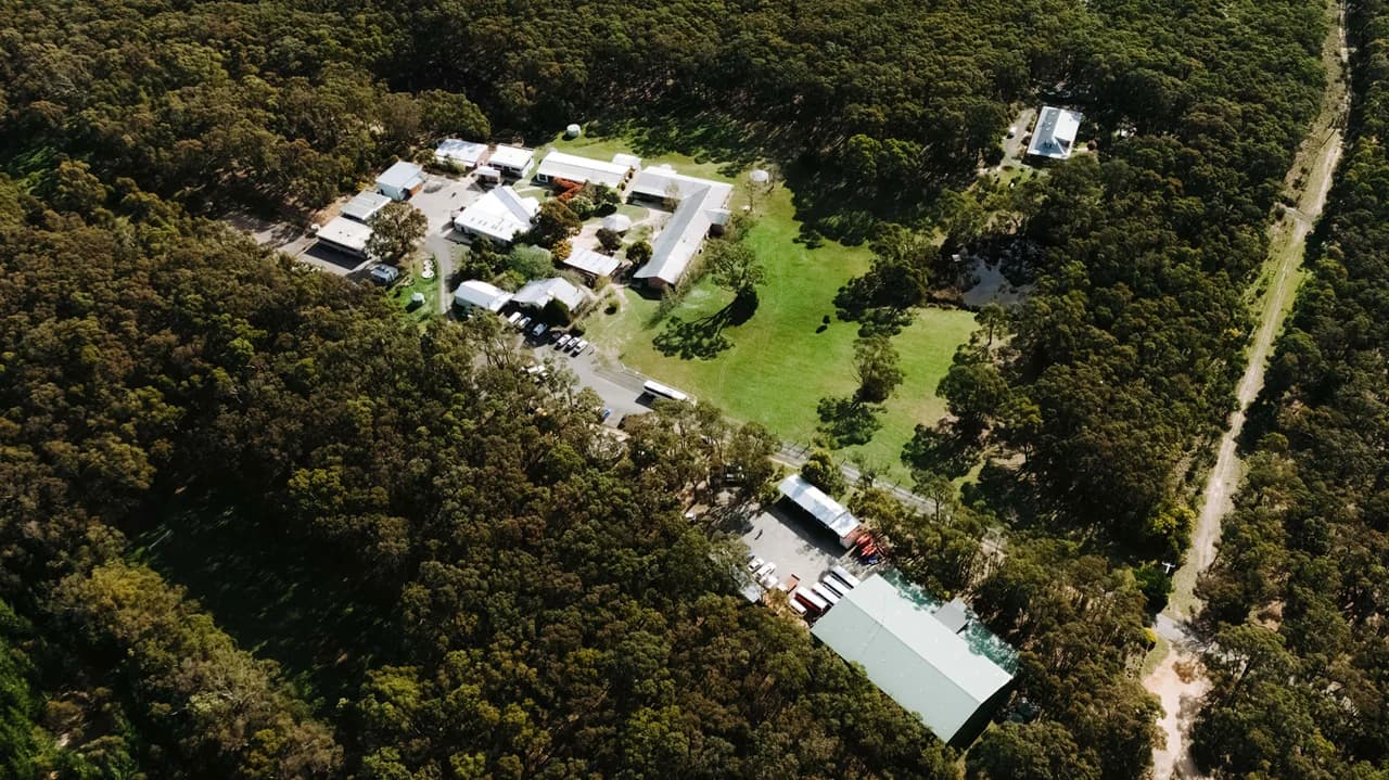 Campus buildings and grounds at Alice Miller School in Macedon