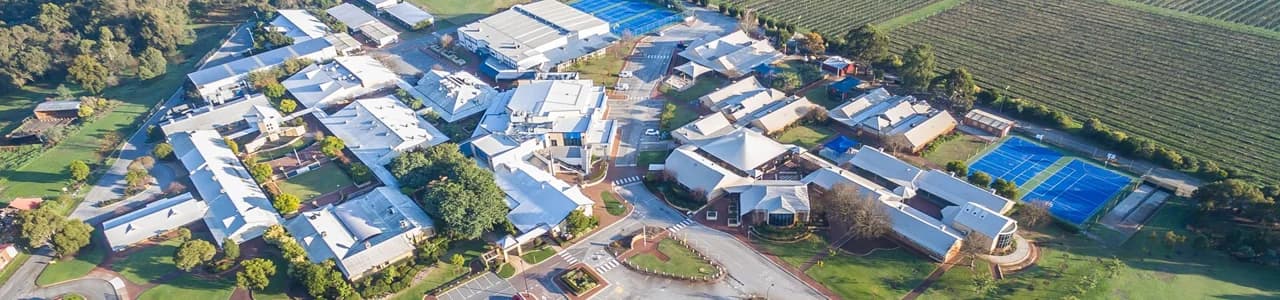 Campus buildings and grounds at Swan Christian College in Middle Swan