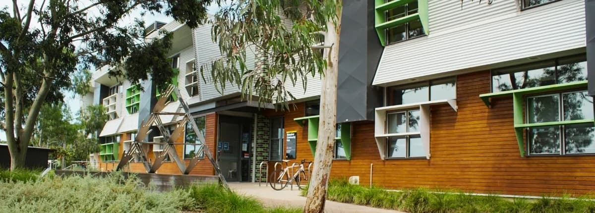 Campus buildings and grounds at Berengarra School in Box Hill North