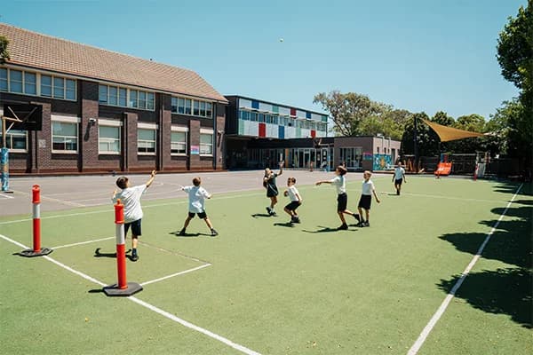 Campus buildings and grounds at St Finbar's Catholic Primary School Sans Souci in Sans Souci
