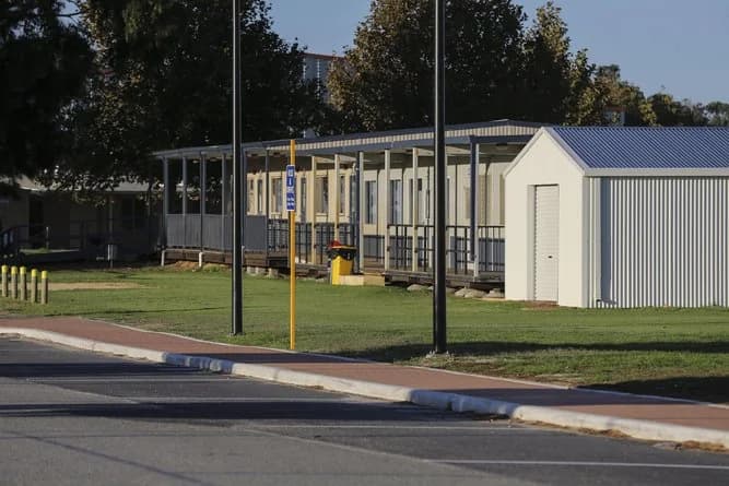 Campus buildings and grounds at Kingsway Christian College in Darch