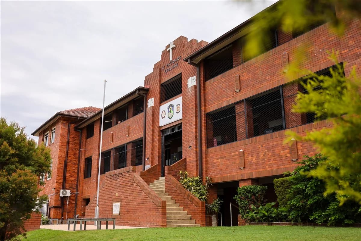 Campus buildings and grounds at St Patrick's College in Gympie