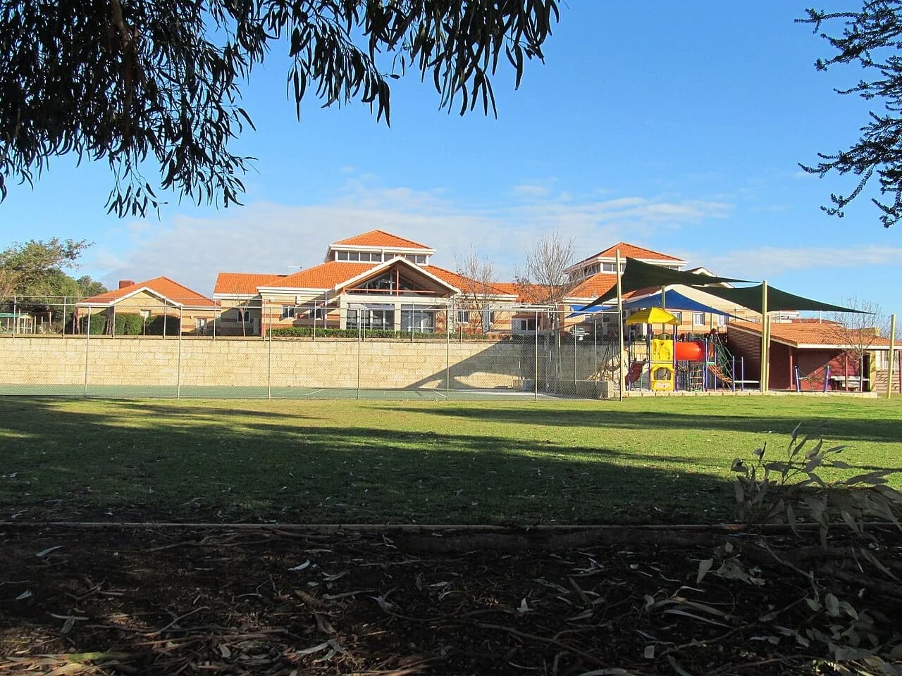 Buildings and grounds at Our Lady of Mount Carmel School, Hilton