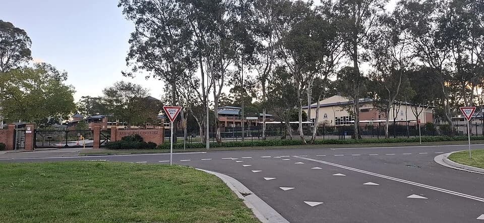 Campus buildings at Rouse Hill Anglican College