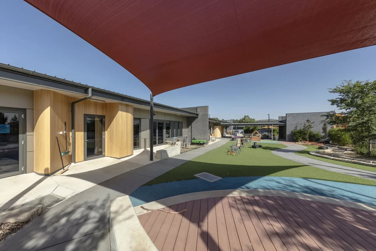 Campus buildings and grounds at Holy Spirit Primary School in Nicholls