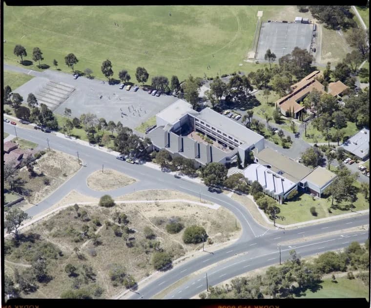 Campus buildings and grounds at Newman College in Churchlands