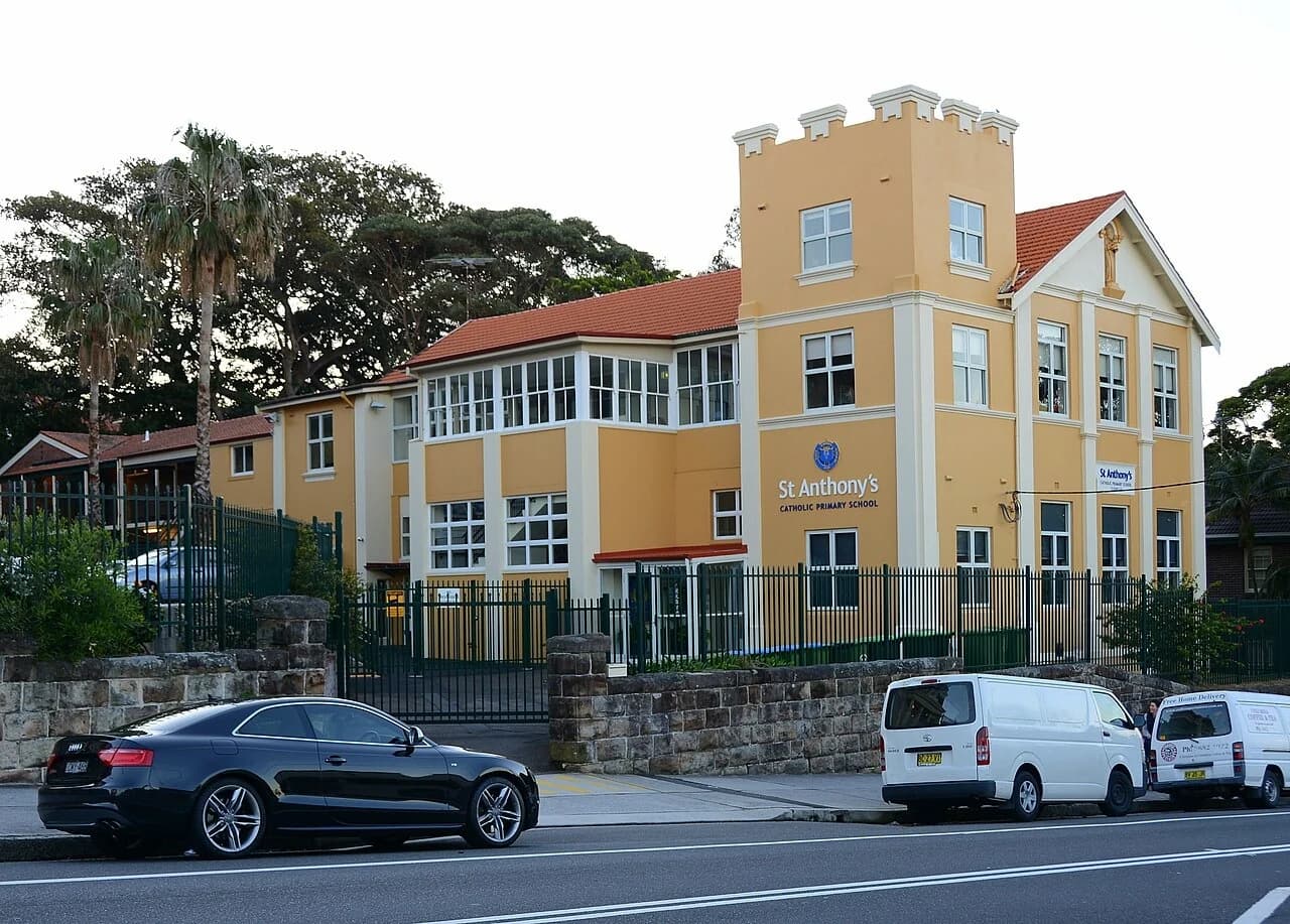 St Anthony's Catholic Primary School building at Clovelly