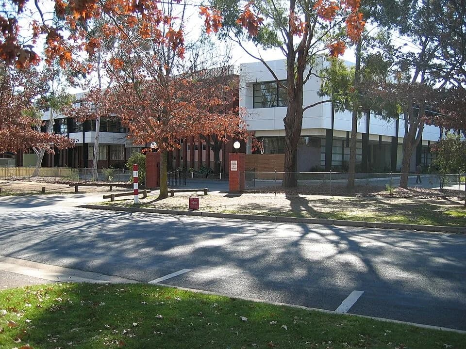 Buildings at Daramalan College in Dickson