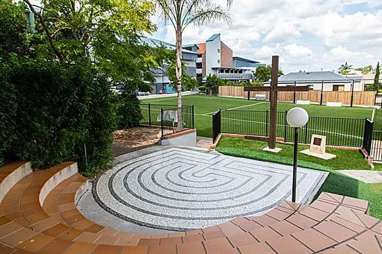 Campus buildings and grounds at St Agatha's Primary School in Clayfield