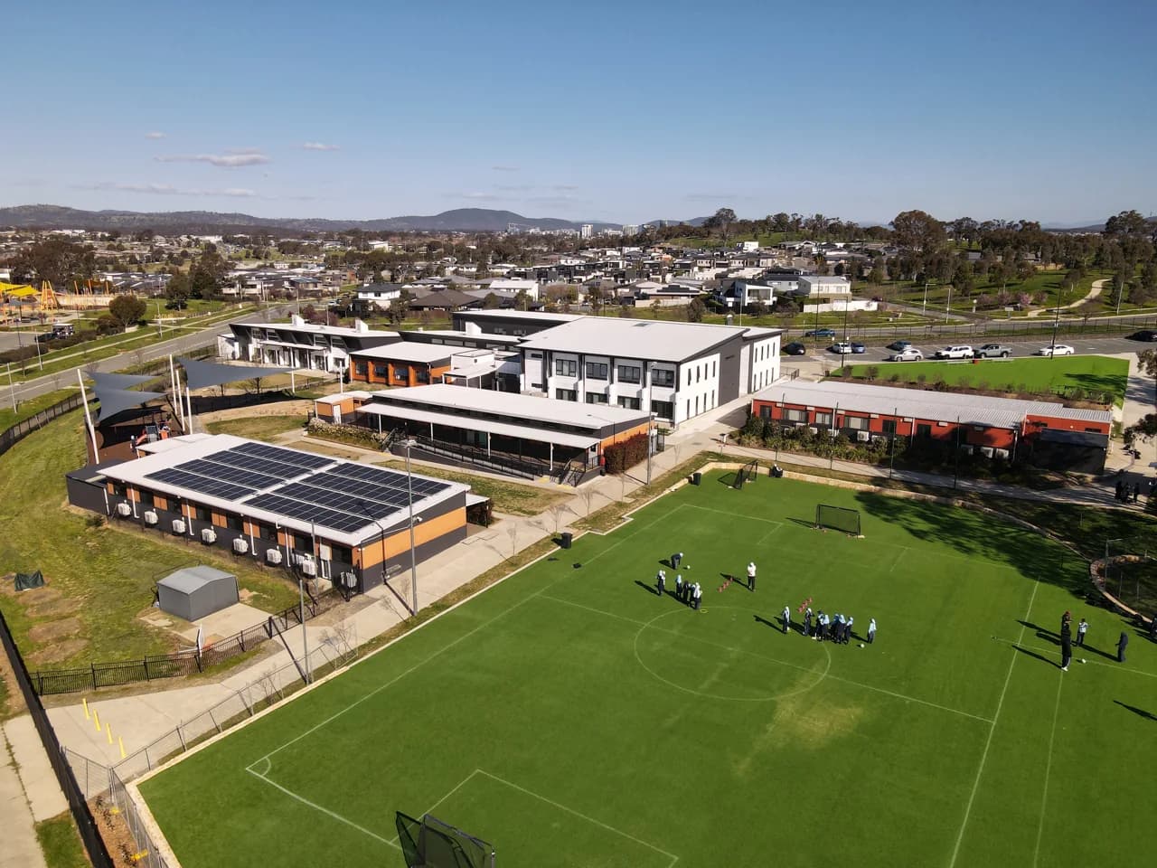 Campus buildings and grounds at Taqwa School in Moncrieff