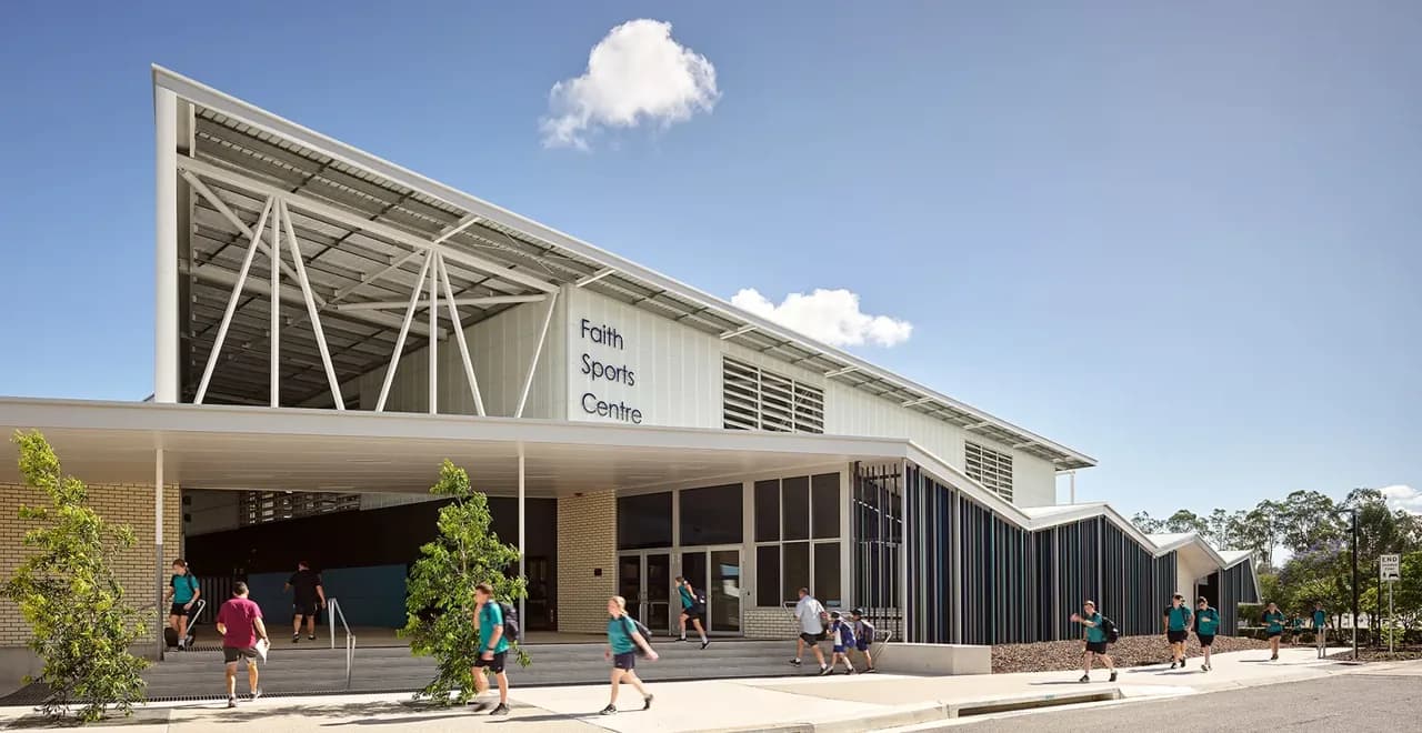 Campus buildings and grounds at Faith Lutheran College - Plainland in Plainland