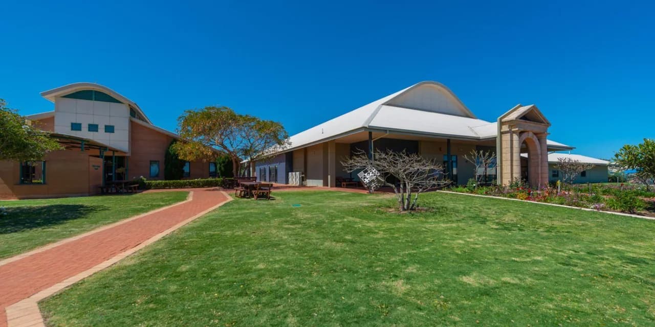 Campus buildings and grounds at Geraldton Grammar School in Geraldton