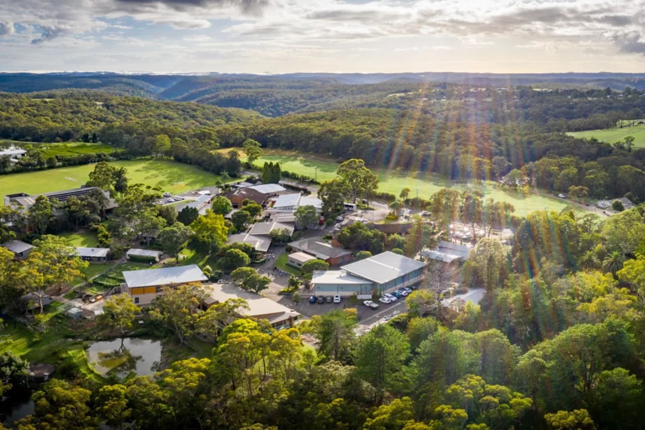 Campus buildings and grounds at Northholm Grammar School in Arcadia