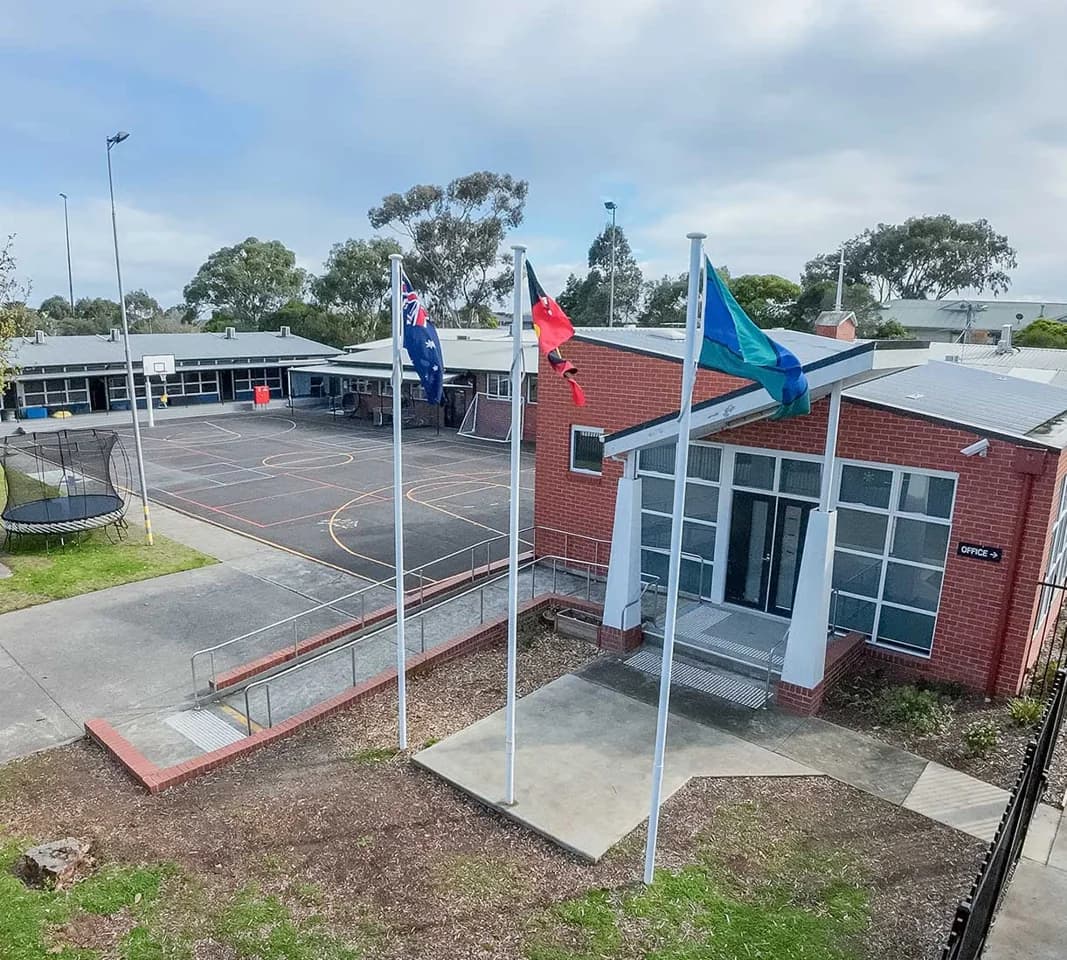 Campus buildings and grounds at Tombolo Academy in Hampton