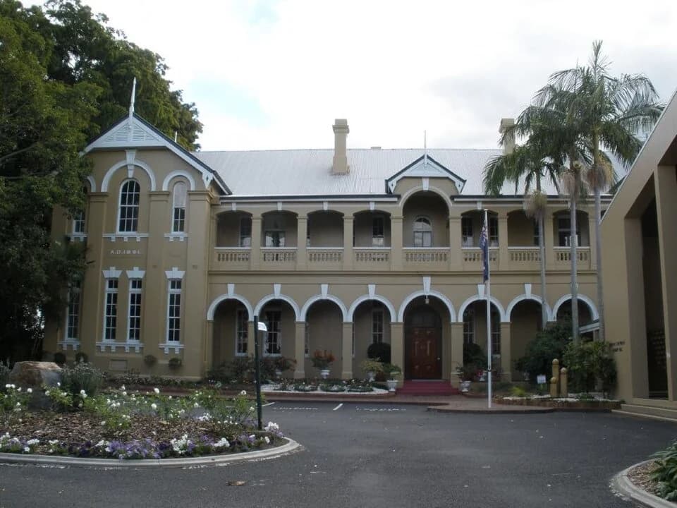 Main building at Ipswich Girls’ Grammar School