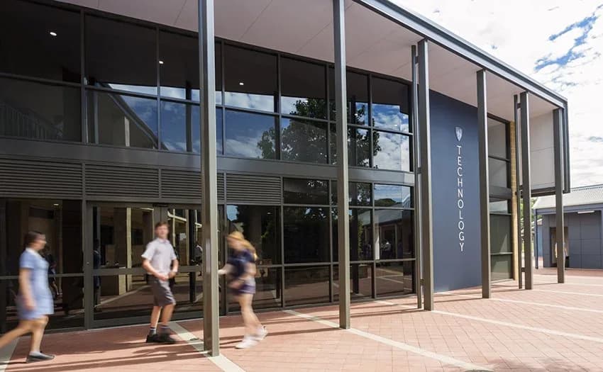 Campus buildings and grounds at Kennedy Baptist College in Murdoch