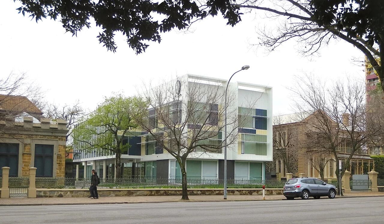 Middle School building at Pulteney Grammar School in Adelaide