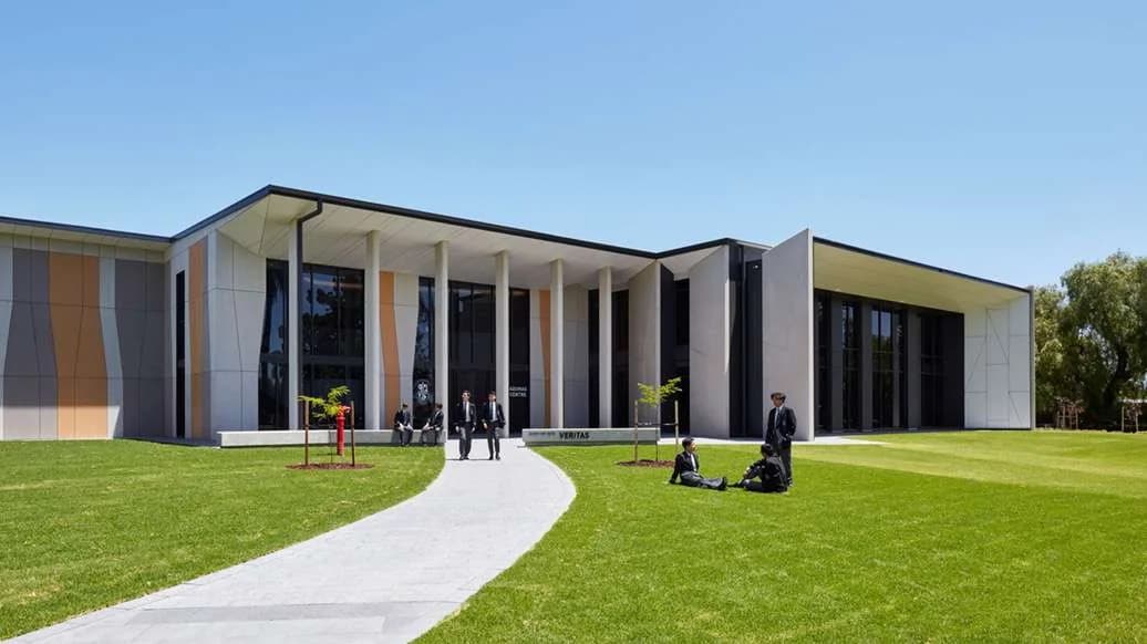 Campus buildings and grounds at Blackfriars Priory School in Prospect