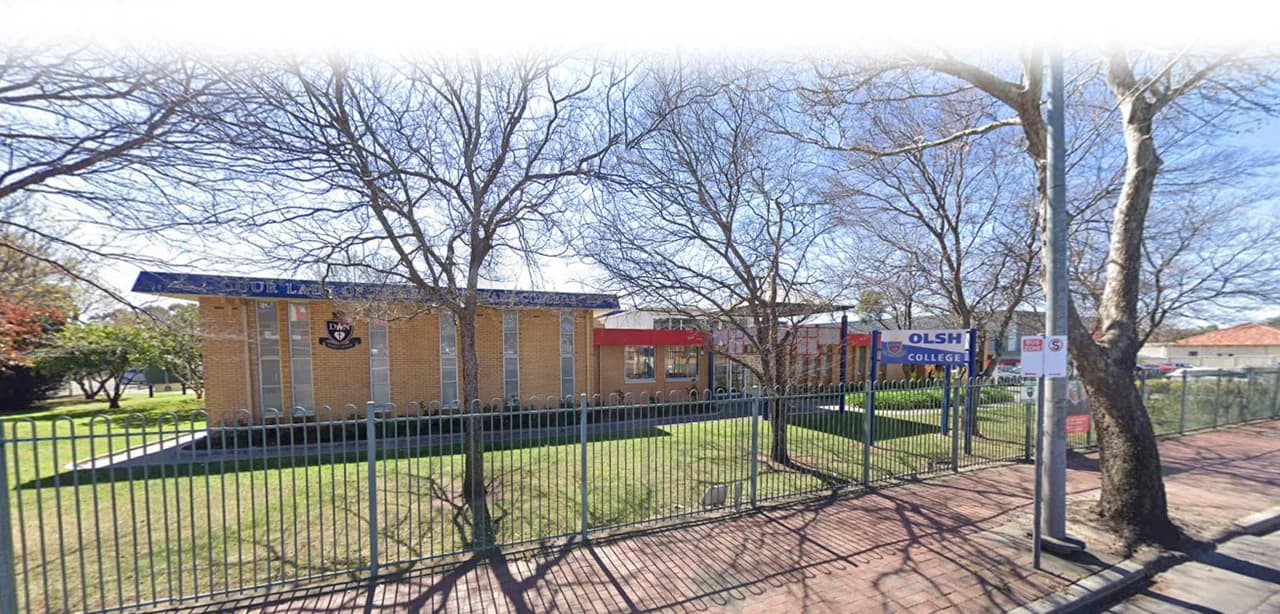 Campus buildings and grounds at Our Lady of the Sacred Heart College in Enfield