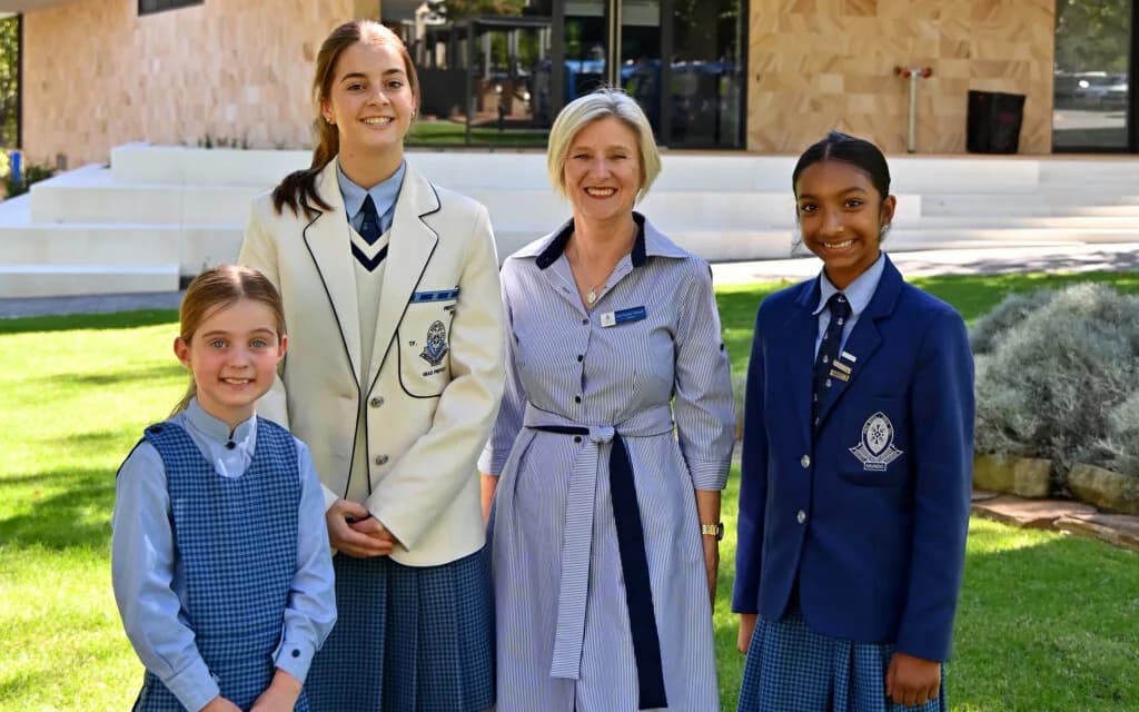 Campus buildings and grounds at St Peter's Girls' School in Stonyfell