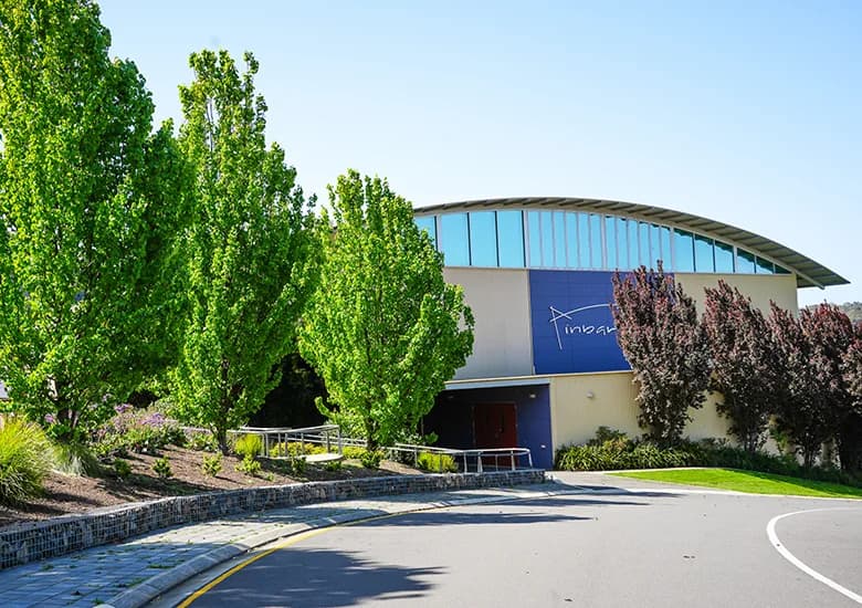 Campus buildings and grounds at Cornerstone College in Mount Barker