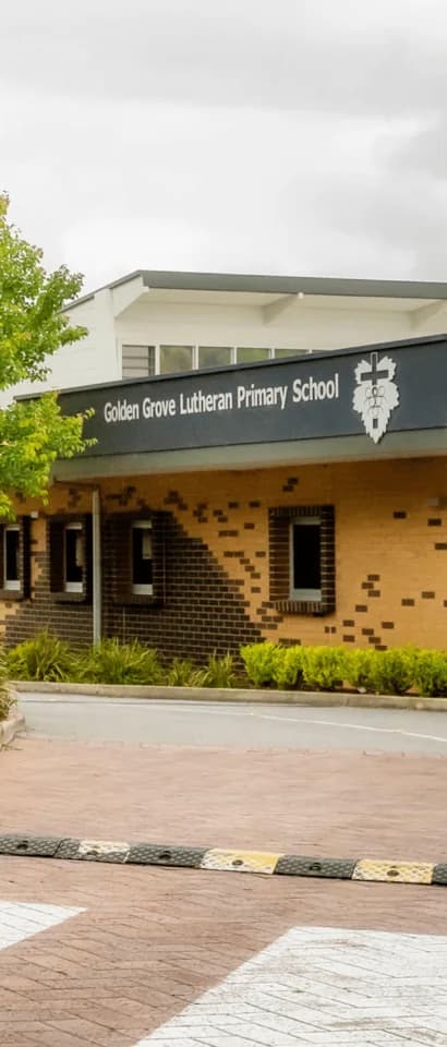 Campus buildings and grounds at Golden Grove Lutheran Primary School in Wynn Vale