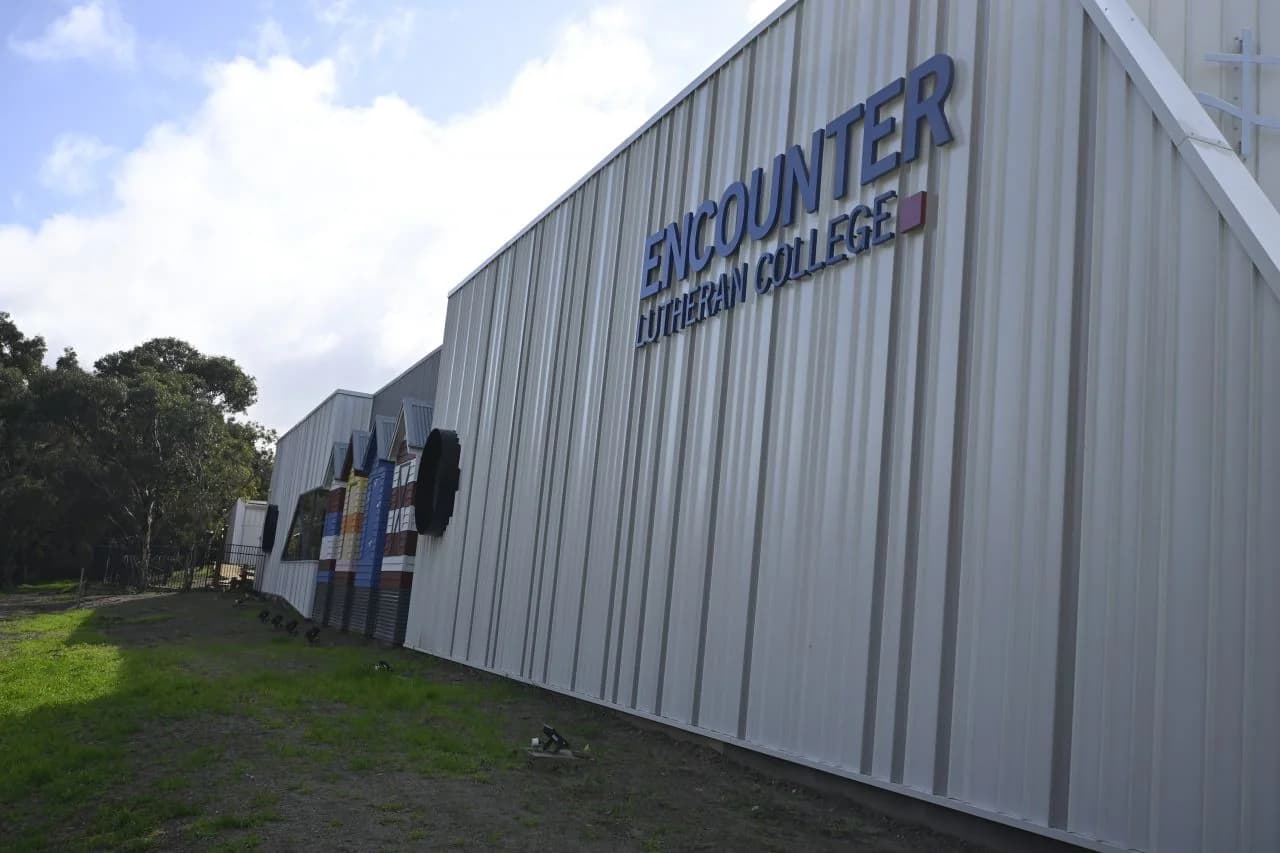 Campus buildings and grounds at Encounter Lutheran College in Victor Harbor