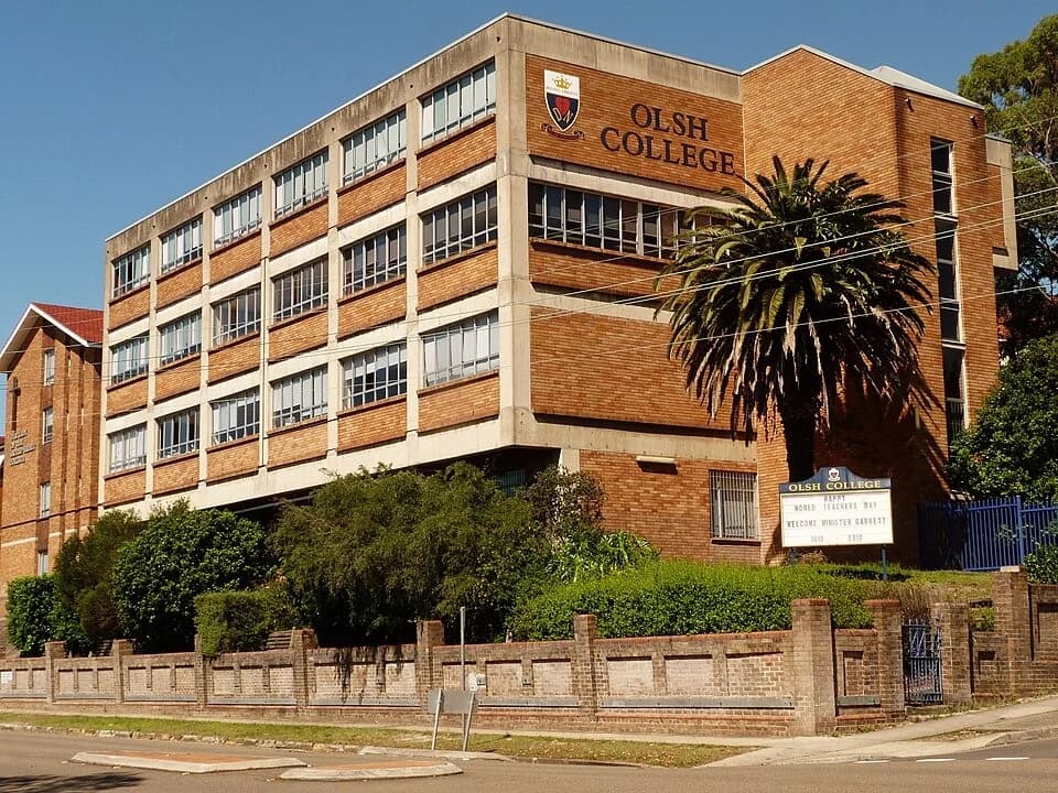 Our Lady of the Sacred Heart College building in Kensington