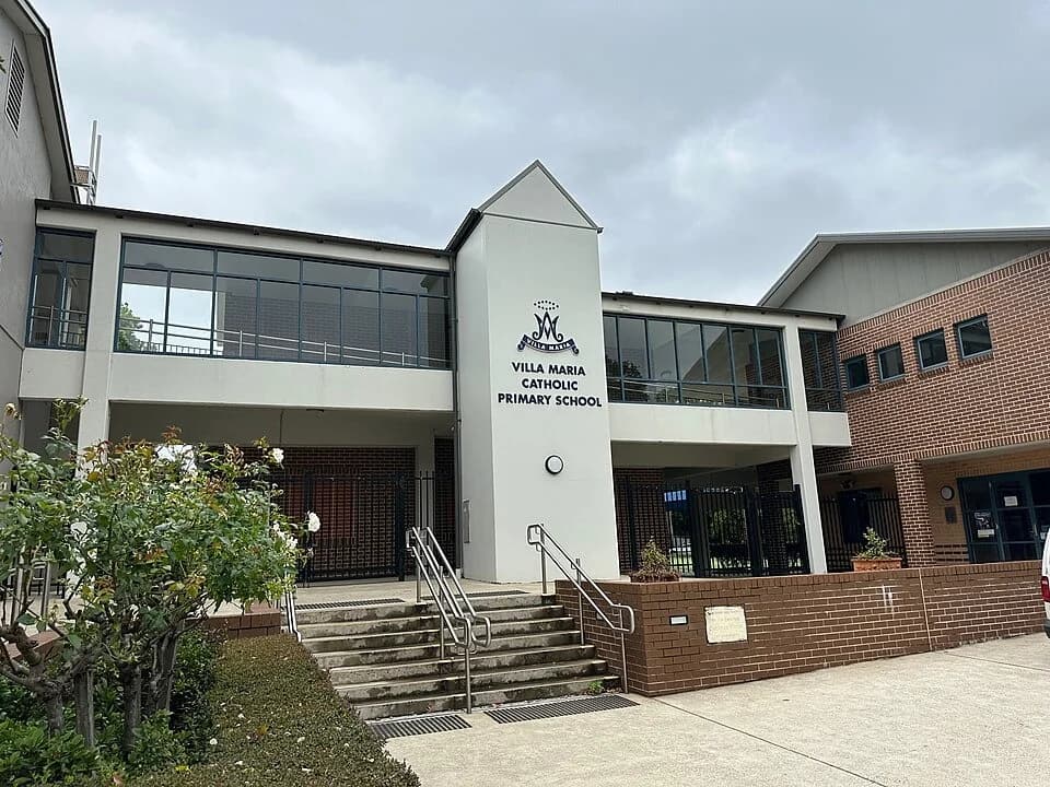 Villa Maria Catholic Primary School entrance in Hunters Hill