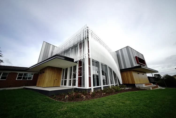 Campus buildings and grounds at Our Lady of the Sacred Heart College in Bentleigh