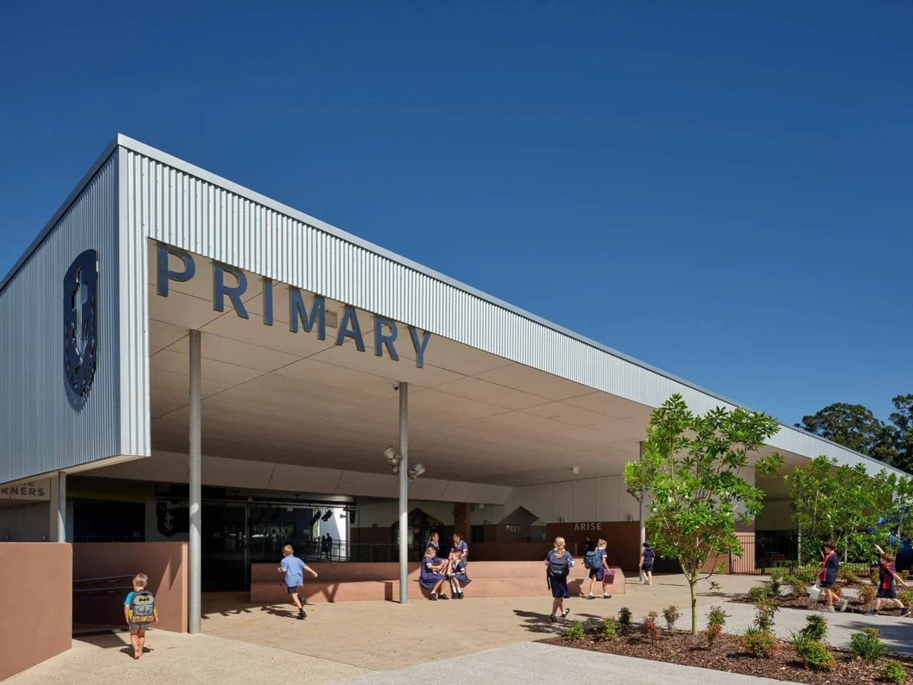Campus buildings and grounds at Suncoast Christian College in Woombye