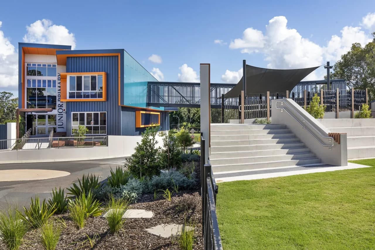 Campus buildings and grounds at Caloundra Christian College in Caloundra