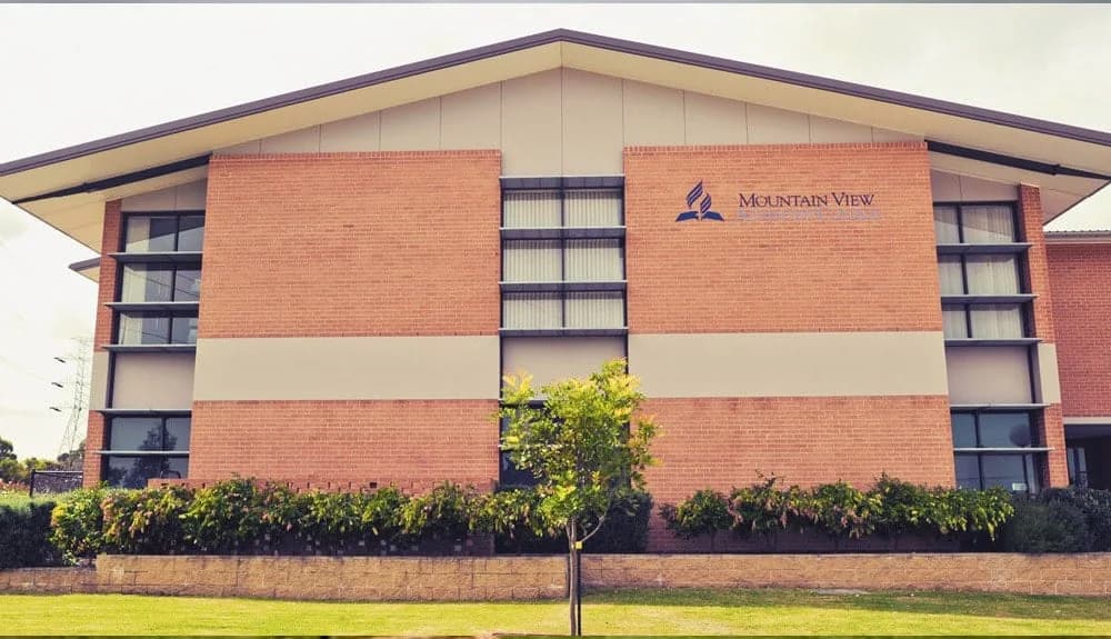 Campus buildings and grounds at Mountain View Adventist College in Doonside