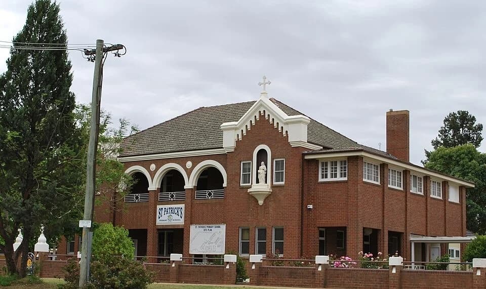 St Patrick’s Primary School building in Griffith