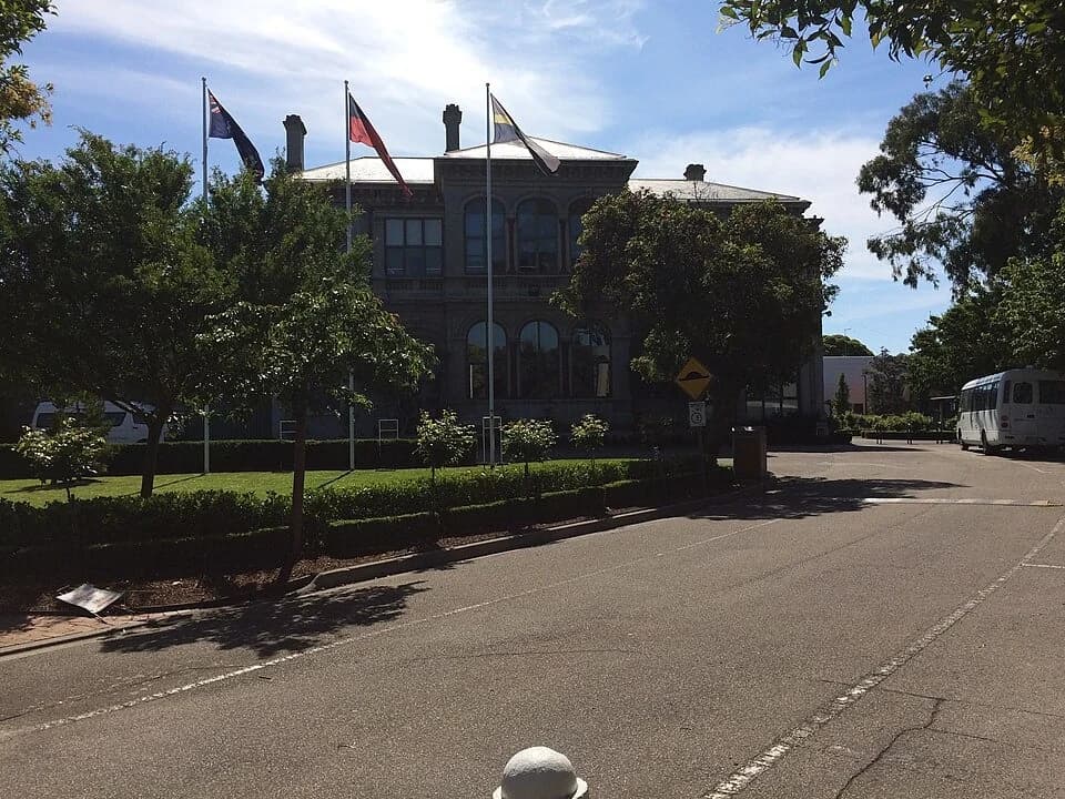 Front of St Catherine's School in Toorak