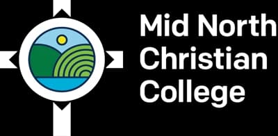 School emblem of Mid North Christian College