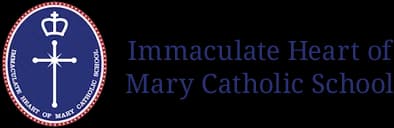 School emblem of Immaculate Heart of Mary Catholic School