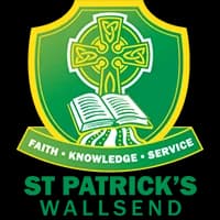School emblem of St Patrick's Primary School