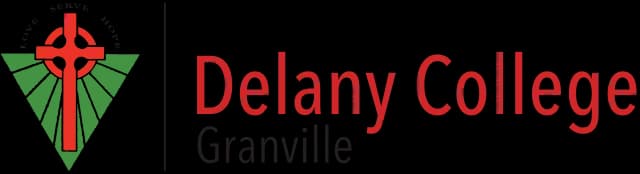 School emblem of Delany College