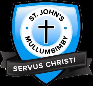 School emblem of St John's Primary School