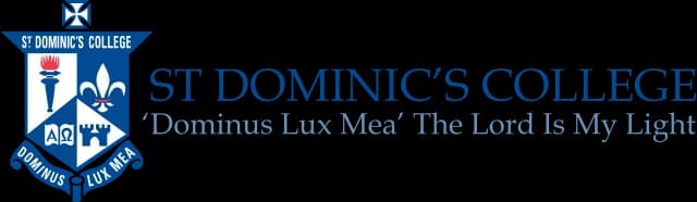 School emblem of St Dominic's College