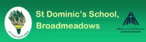School emblem of St Dominic's School
