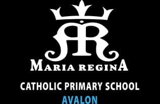 School emblem of Maria Regina Catholic Primary School