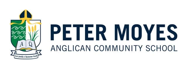 School emblem of Peter Moyes Anglican Community School
