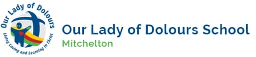 School emblem of Our Lady of Dolours School
